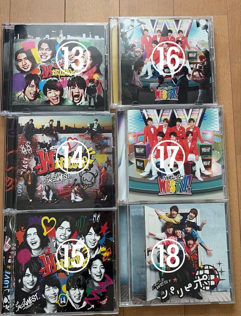 ジャニーズWEST WEST. CD アルバム - メルカリ