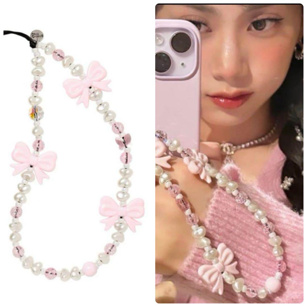 【正規品】 ストリングティング　プリンセス ピンク リボン ストラップ String Ting/ストリングティング/Cherry Blossom Kawaii Strap | ROYAL