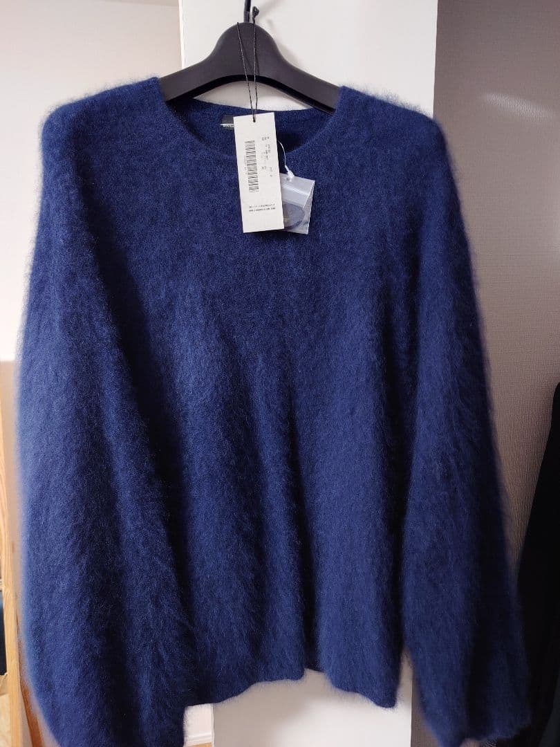 LAD MUSICIAN 20AW ラクーンニット プルオーバー ネイビー - メルカリ