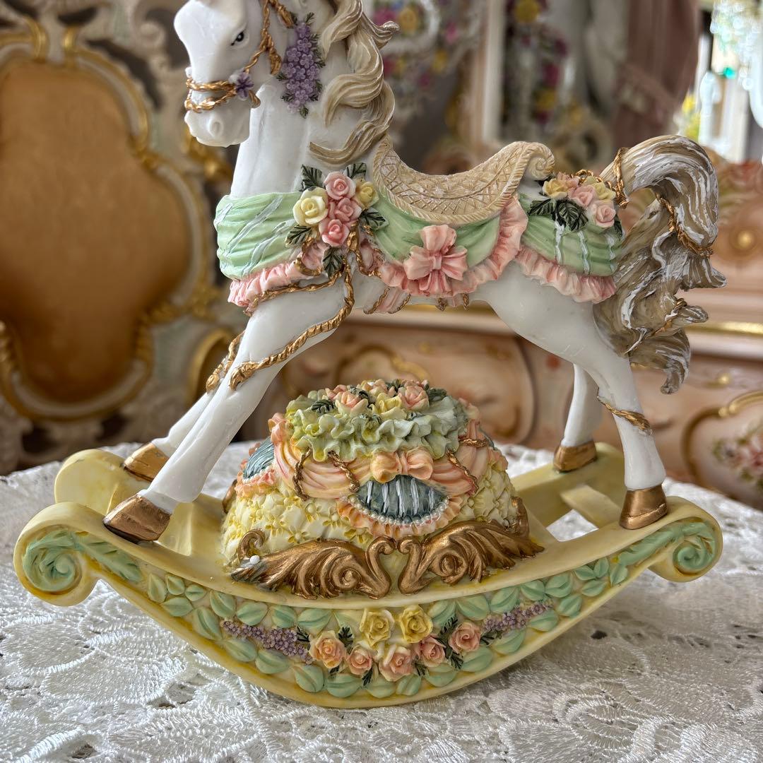 トロイの木馬オルゴール 置物 | 激安通販のイーサプライ