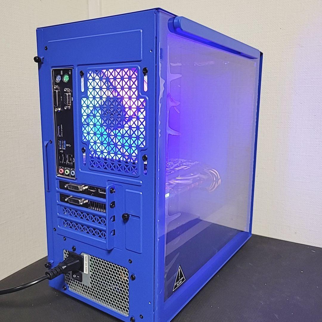 青色自作ゲーミングPC/Core i7-6700/16G/GTX970 - メルカリ