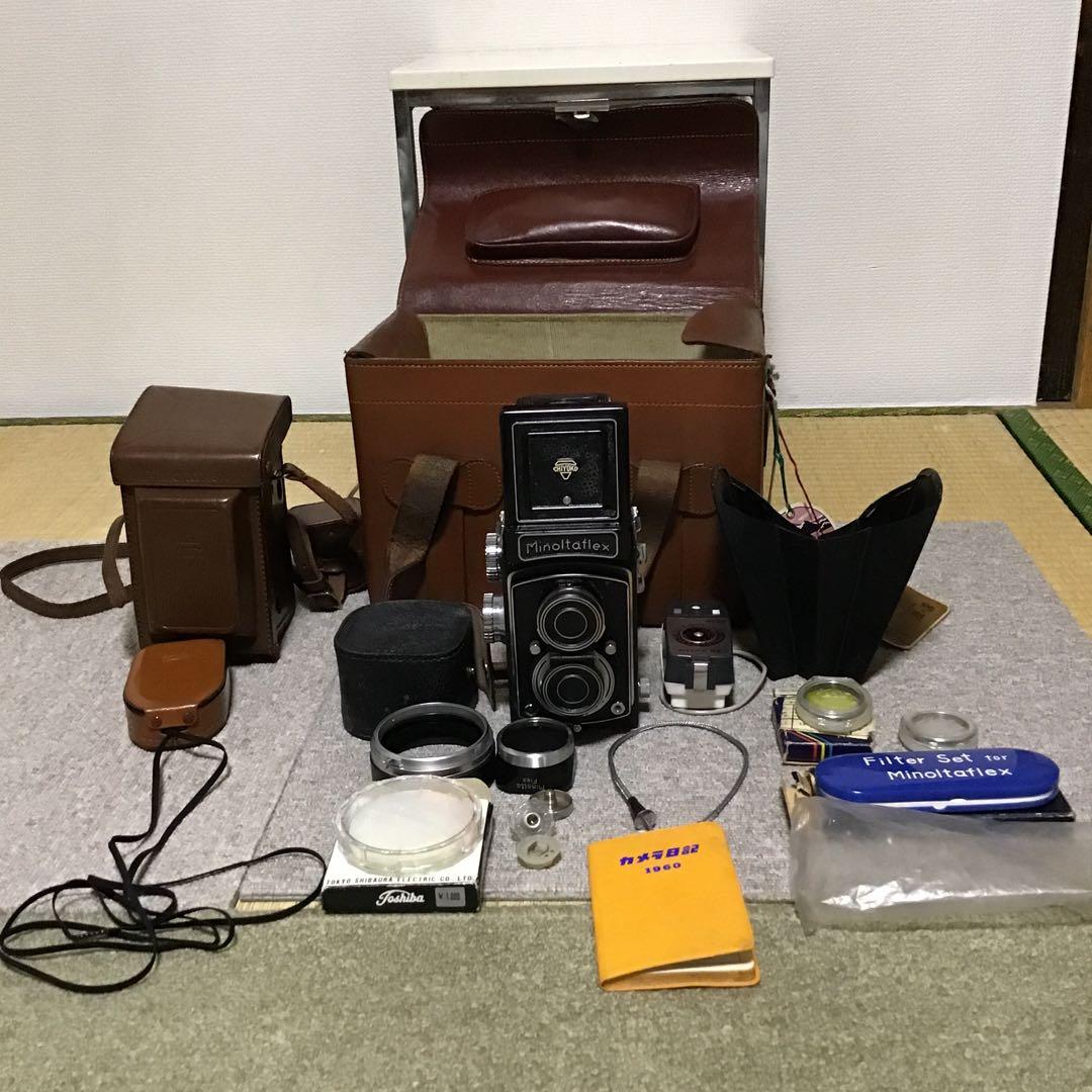 ミノルタ　フレックス　CHIYOKO Minoltaflex II 6×6 TLR Film Camera Chiyoko Rokkor 75mm F3.5 Lens