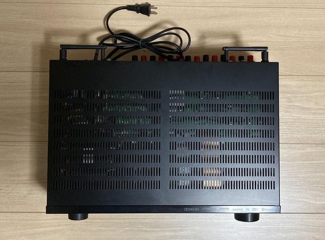 DENON AVR-X1100W 7.2ch 4K AVアンプ リモコン付属