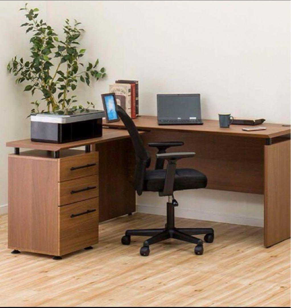 東京都世田谷区 ニトリ システムデスク L字デスク（ラボーロ 140 MBR