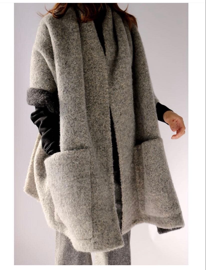 A様専用 HERMES エルメス マルタンマルジェラ アルパカコート - メルカリ