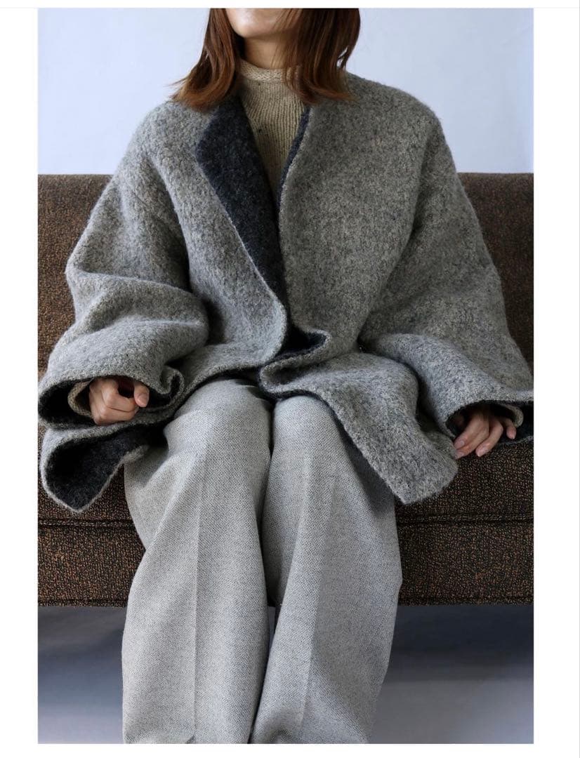 A様専用 HERMES エルメス マルタンマルジェラ アルパカコート - メルカリ