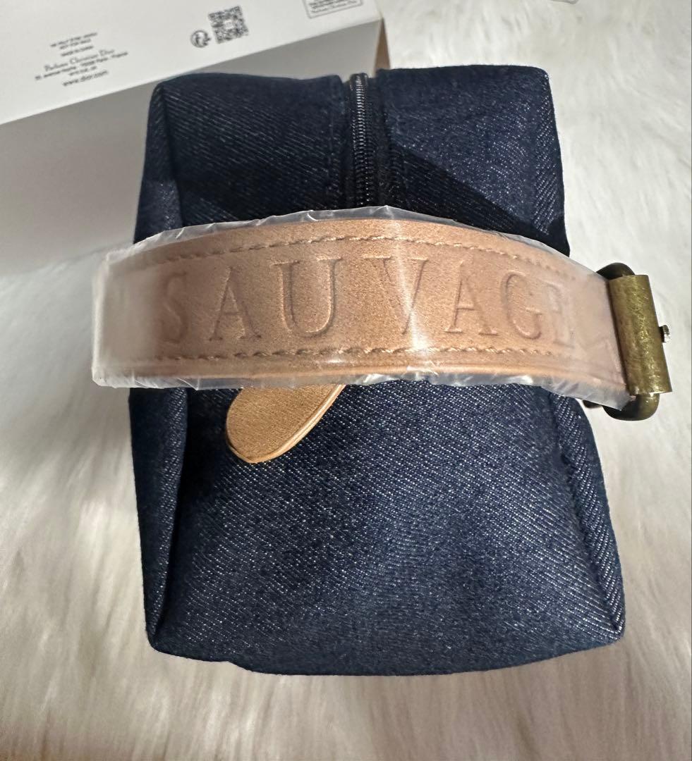 ディオール 限定 ノベルティ ポーチ トラベルデニムポーチ - メルカリ