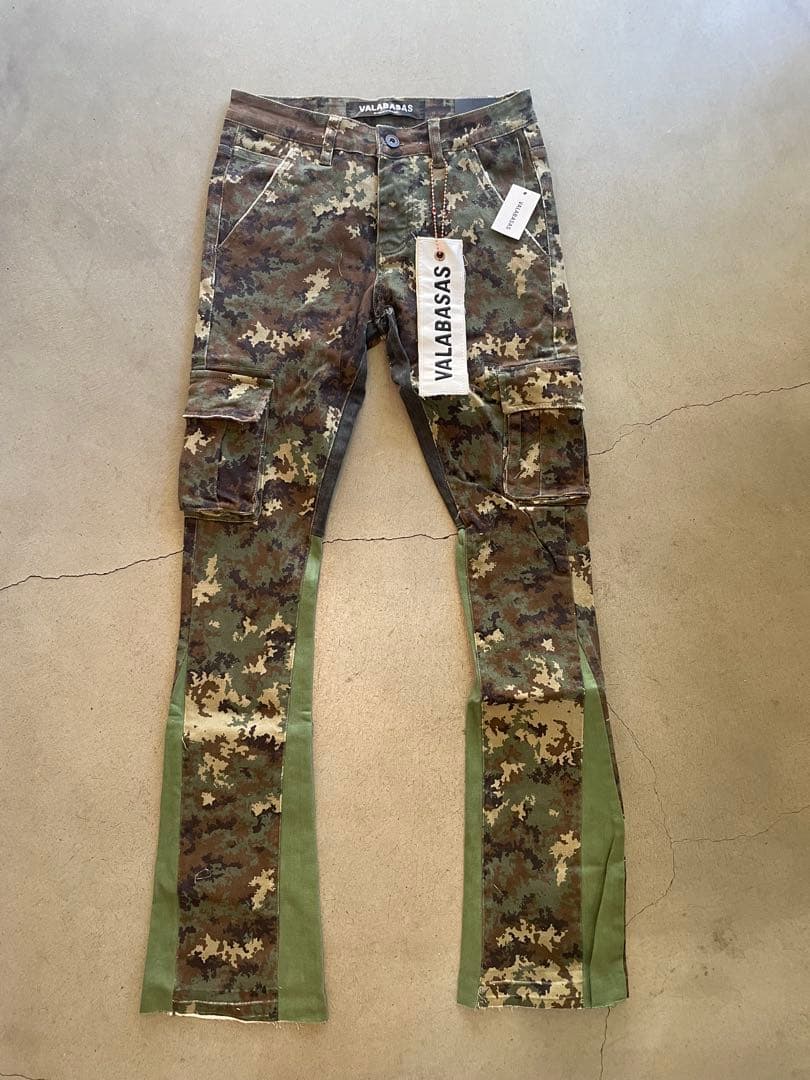 VALABASAS 迷彩 バラバサス ブーツカットデニム 29 ラスト一点 - メルカリ