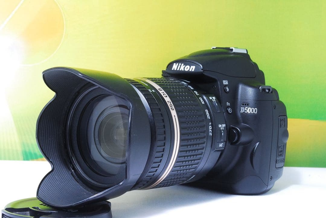 レンズ交換不要✨Nikon D5000 TAMRON 18-270mm 一眼レフ - メルカリ