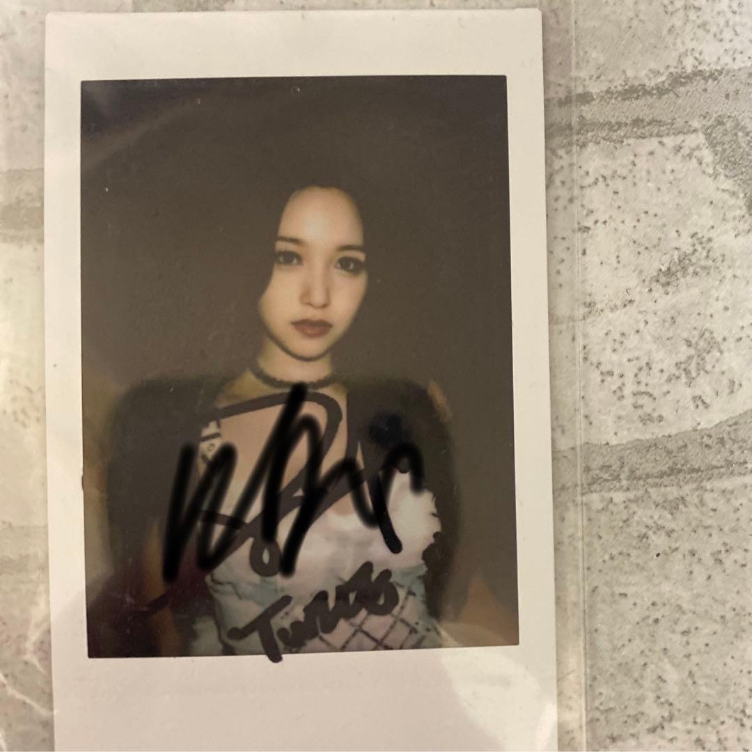 ミナ チェキ perfect world サイン TWICE twice