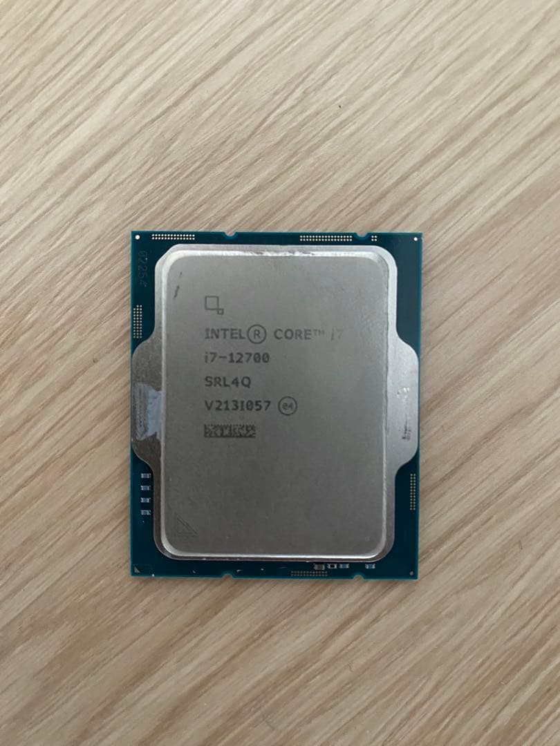 intel CORE i7-12700 CPU ジャンク - メルカリ