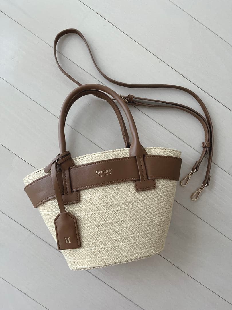 Her lip to Palma Mini Tote Bag ブラウン - メルカリ