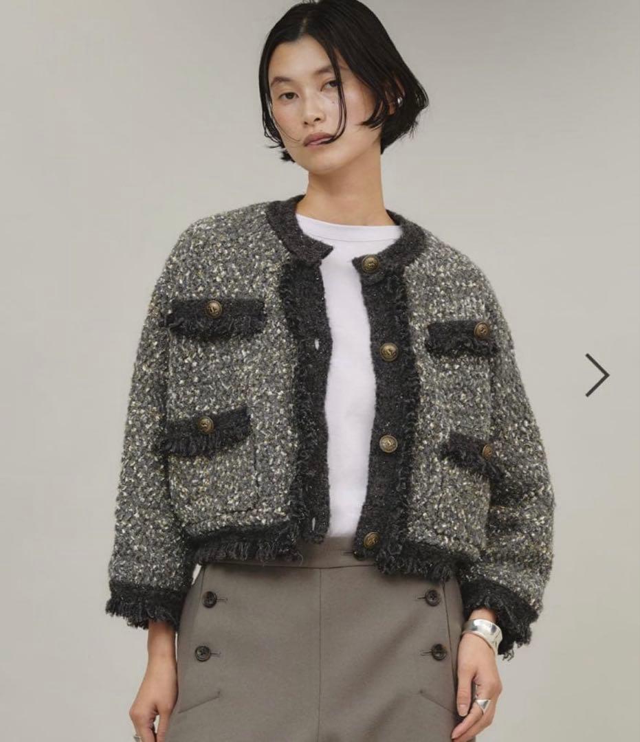 カレンソロジー♡ニットツイードカーディガン Curensology（カレンソロジー）の「Curensology(カレンソロジー