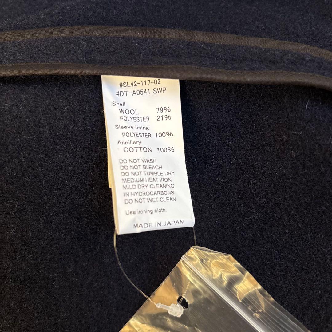 DANTON 24AW ギャザーショートコート WOMEN ネイビー - メルカリ