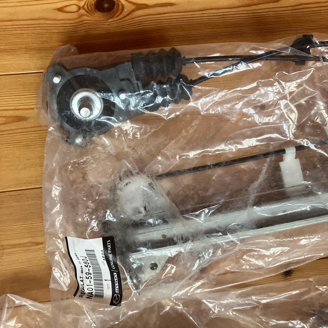 NAロードスター手動ウィンドーレギュレーター左右クルクル手回し