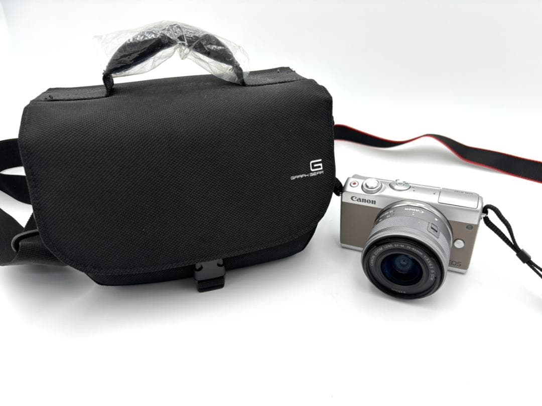【稼動品/美品】デジタルカメラ　Canon　EOS　M100　ケース付き clcm1000-3.jpg