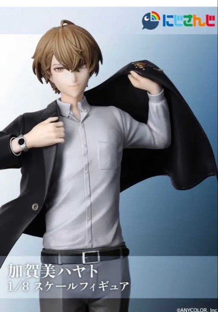 にじさんじ 加賀美ハヤト フィギュア 特典ポストカード付き - メルカリ