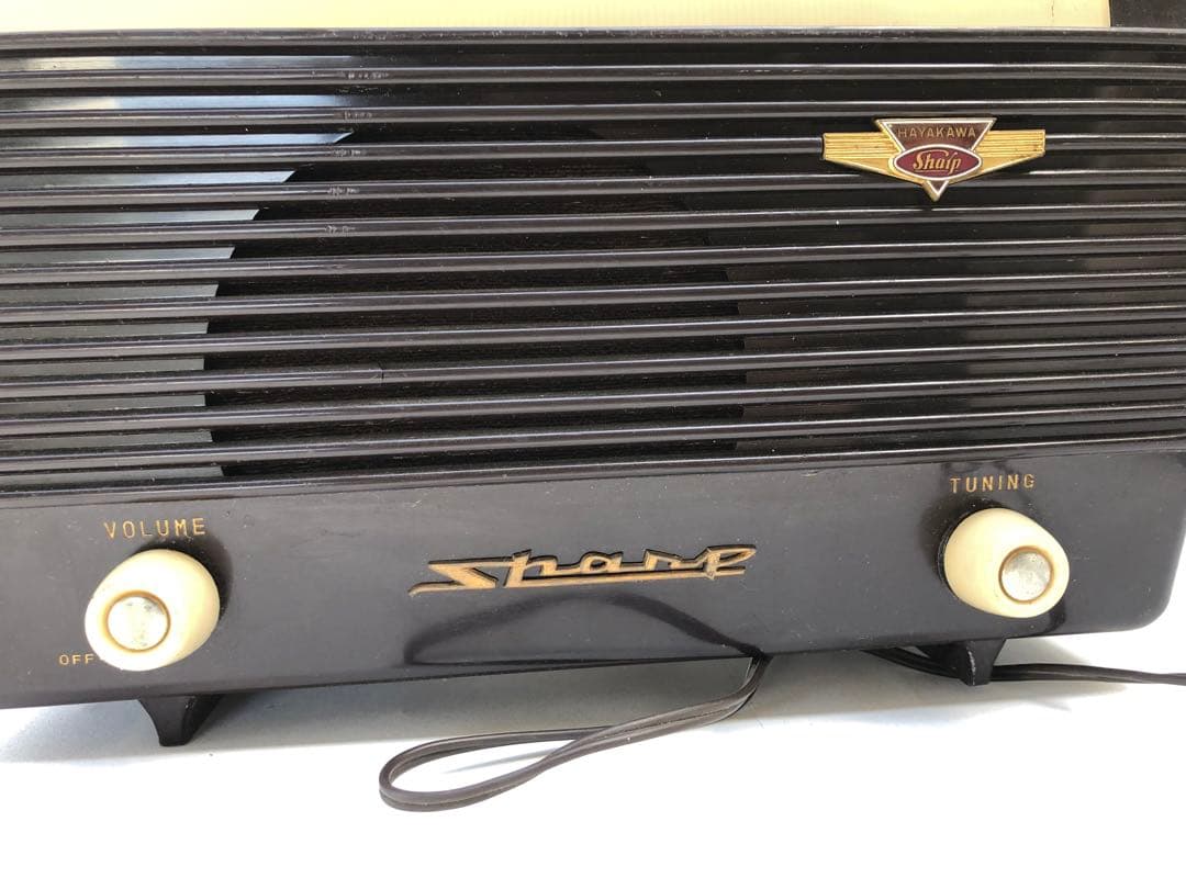 SHARP 真空管ラジオ 5P-26型 昭和レトロジャンク(D166) - メルカリ