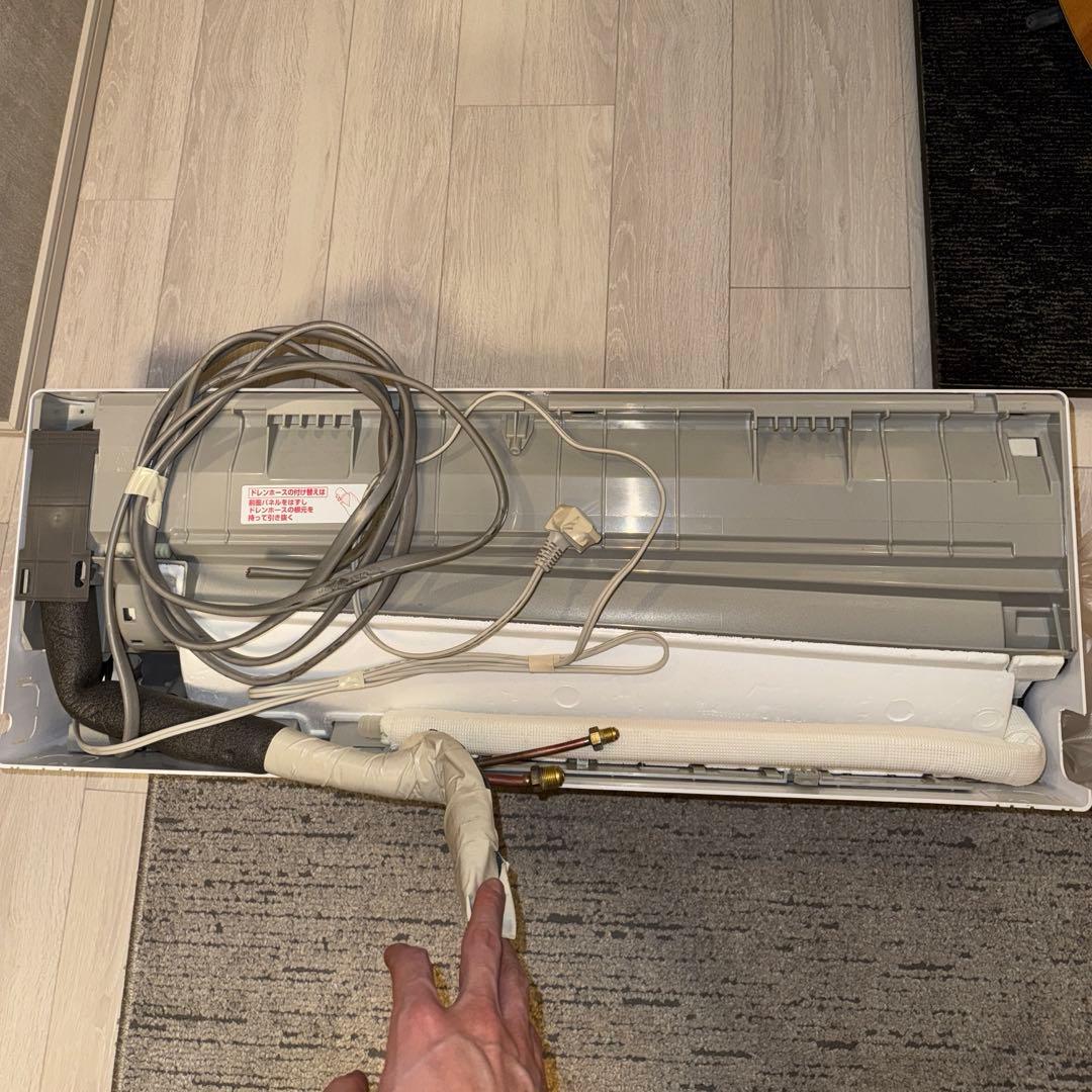 SHARP AY-L22DH エアコン本体 室外機 2020年製 6畳用