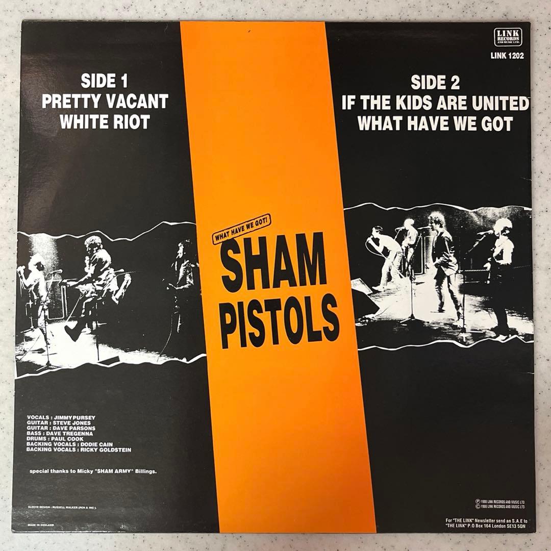 レア音源！ SHAM PISTOLS WHAT HAVE WE GOT！ - 洋楽新 デザイン