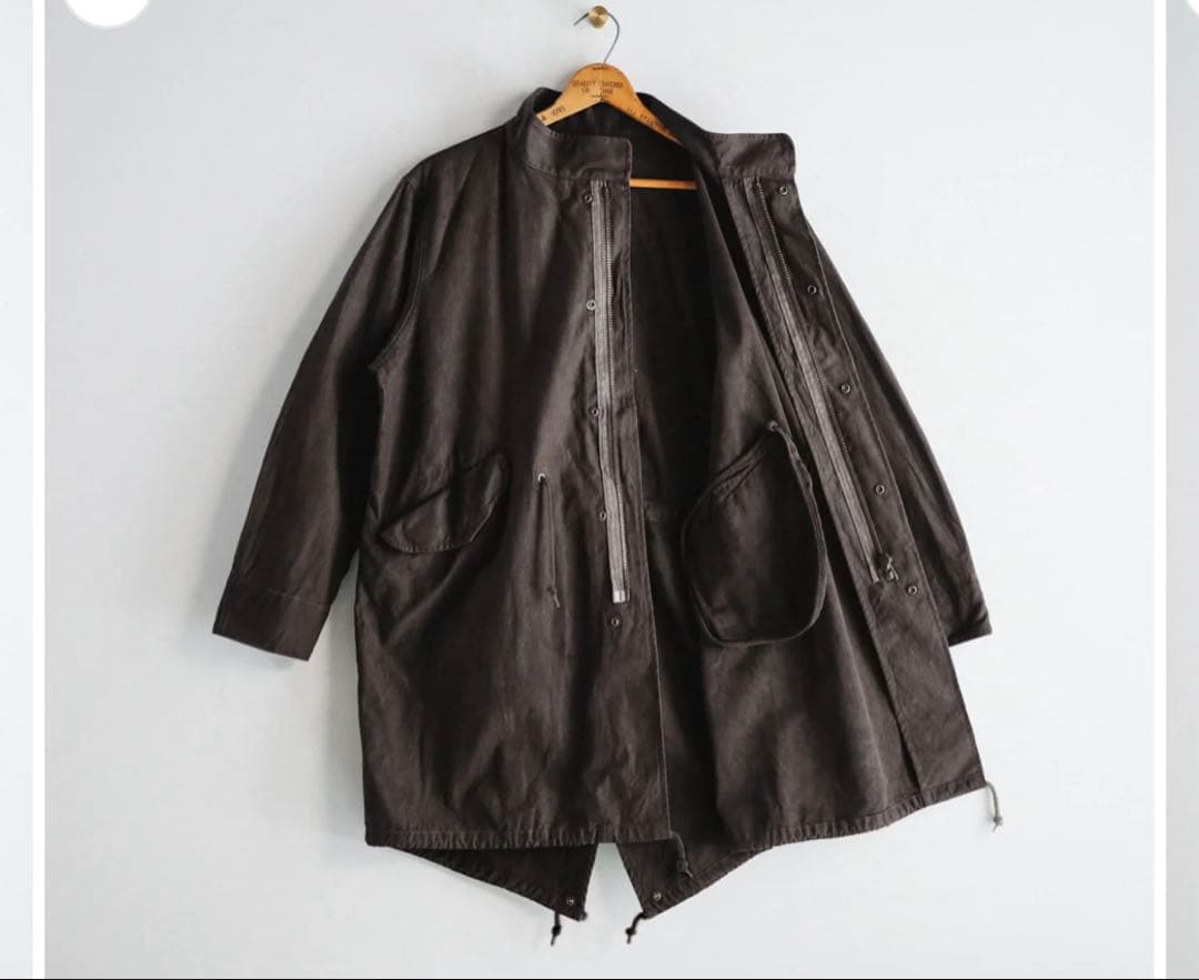 MOLTEMANI Doro-Zome Back Satin Mods Coat