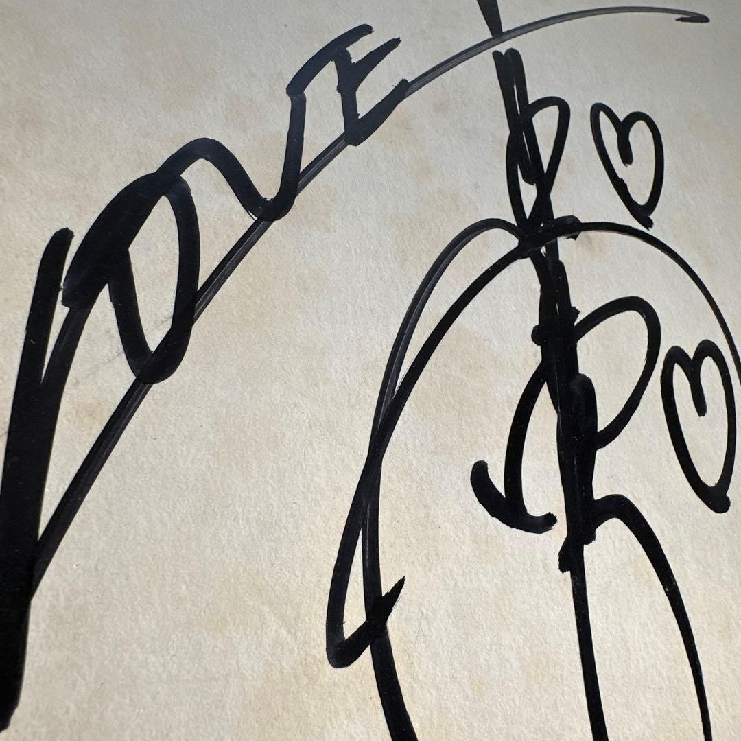 レア】山口百恵 直筆サイン - メルカリ