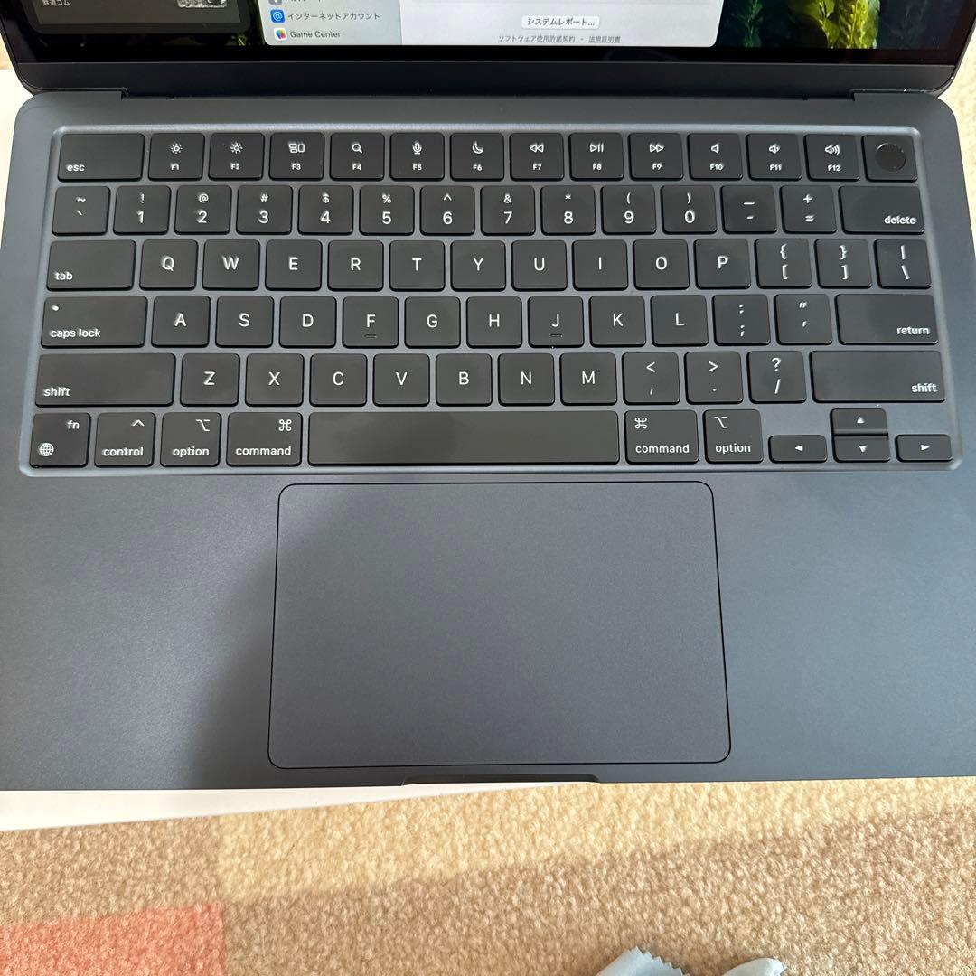 US配列】M2 MacBook Air 13インチ ミッドナイトUSキーボード - メルカリ