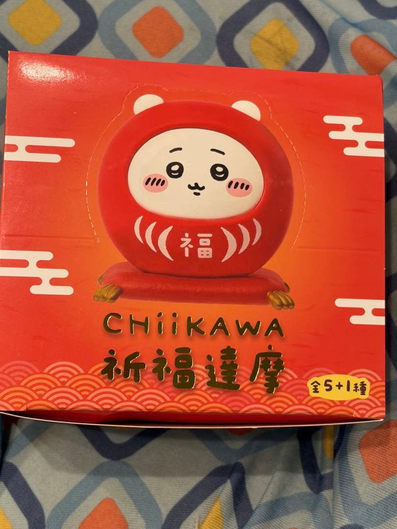 祈福達摩 全5+1種 2026年台湾限定 7-11ちいかわだるまフィギュア