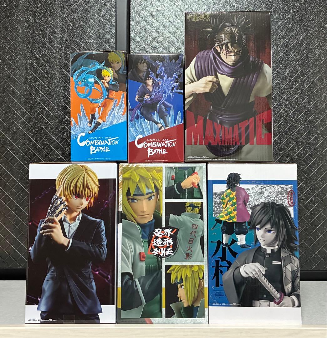 人気アニメフィギュア 6種6個セット 】まとめ売り@@%#〒 - メルカリ