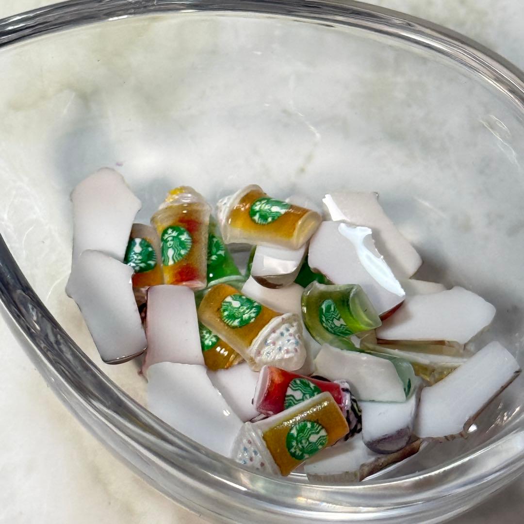 スタバ フラペチーノ MIX ネイルパーツ【スプーン1杯分 ネイルパーツ