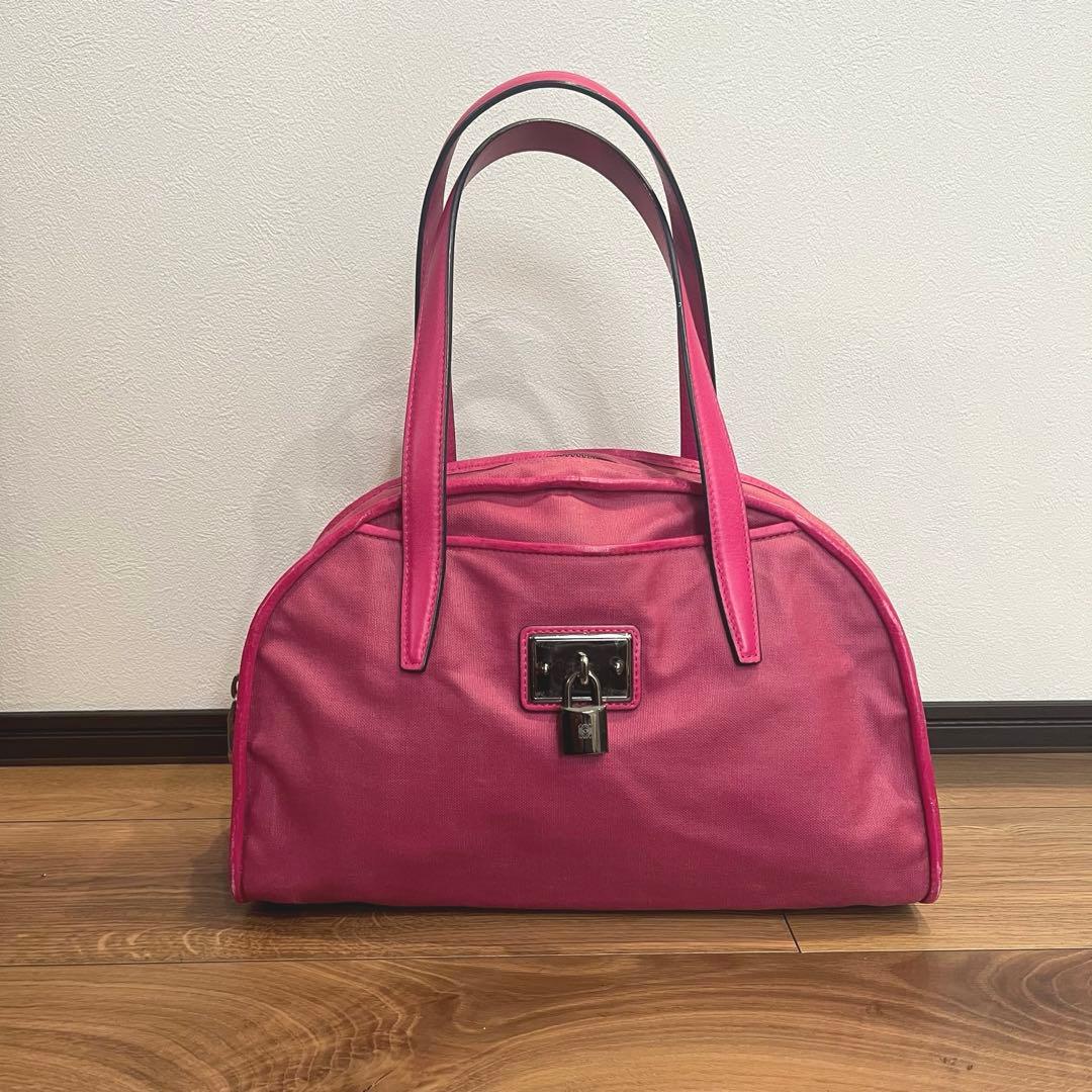 LOEWE ロエベ ハンドバッグ ピンク 鍵付き LOEWE（ロエベ）ハンドバッグ ピンク サイズ:- レディース