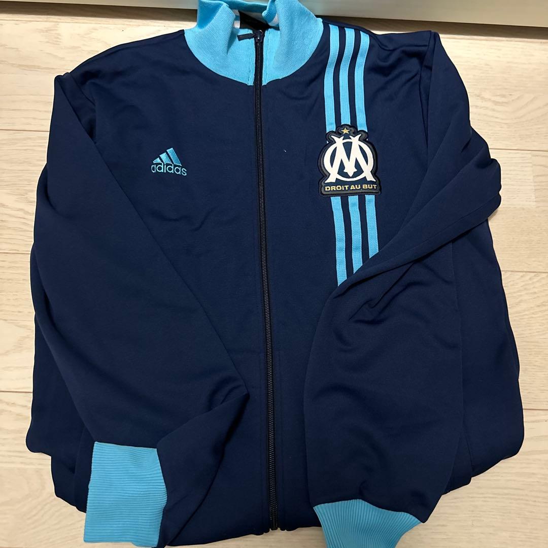 adidas 90s オリンピック・マルセイユ トラックジャケット L - メルカリ