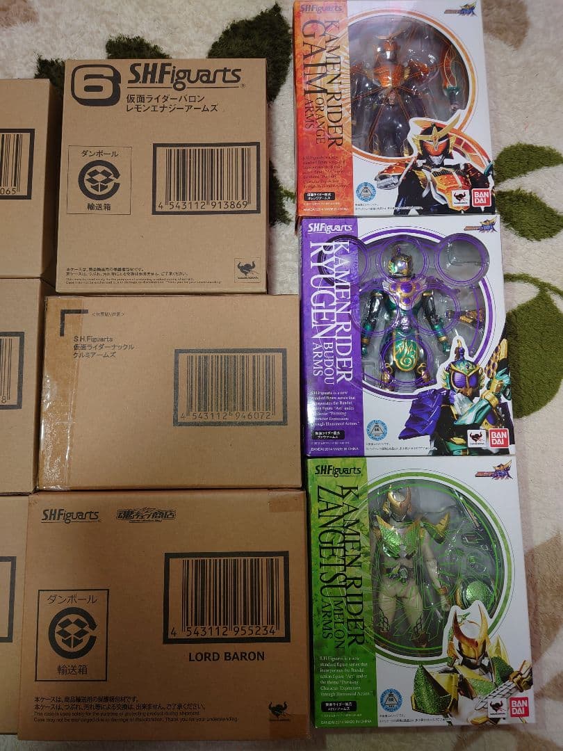 最終値下！s.h.figuarts 仮面ライダー鎧武 9点【3月30日まで出品】