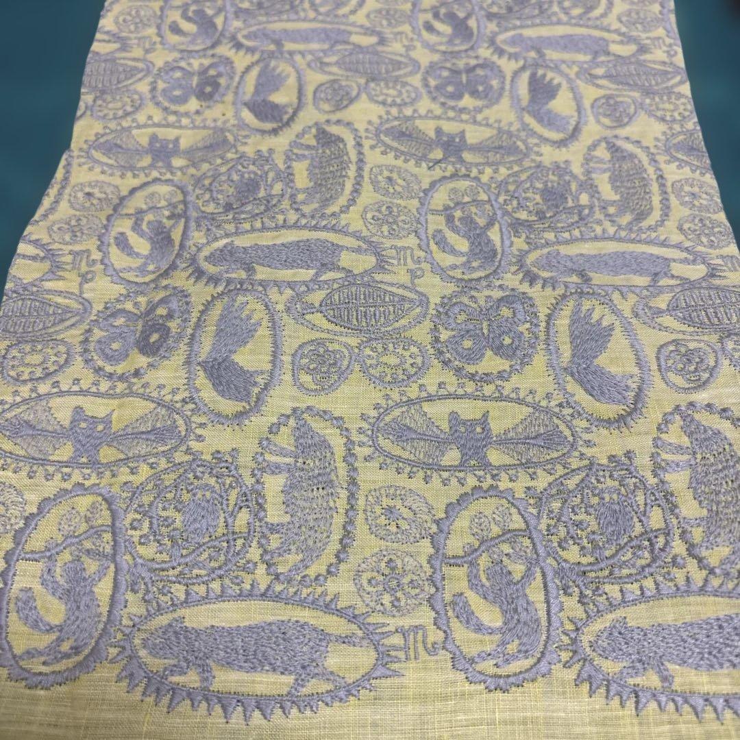 ジャングルレリーフ イエロー みみつきはぎれ ミナペルホネン - メルカリ