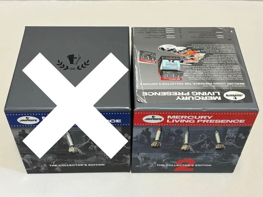 『MERCURY LIVING PRESENCE』　赤 Amazon.com: Mercury Living Presence Vol.2 / Various: CDs & Vinyl