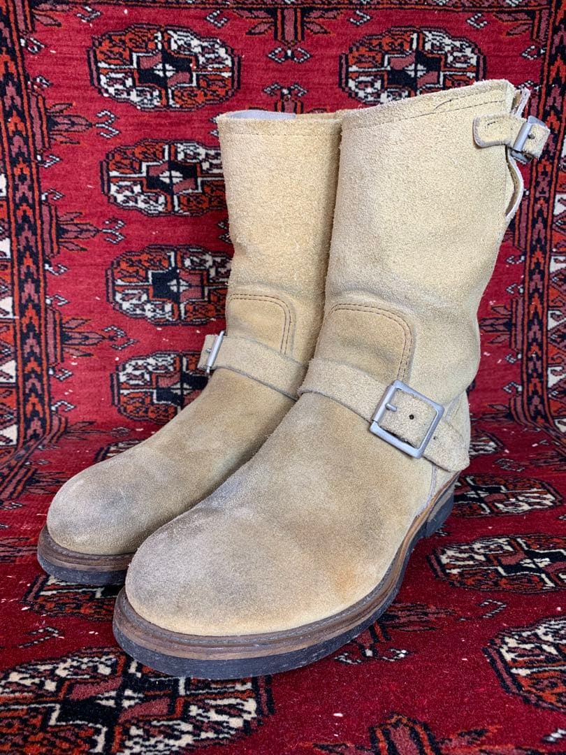 早い者勝ち❗️PT91❗️レッドウィング 8268 エンジニアブーツ ラフアウト ヒールが限界】 レッドウィング PT91 8268 エンジニアブーツ の紹介