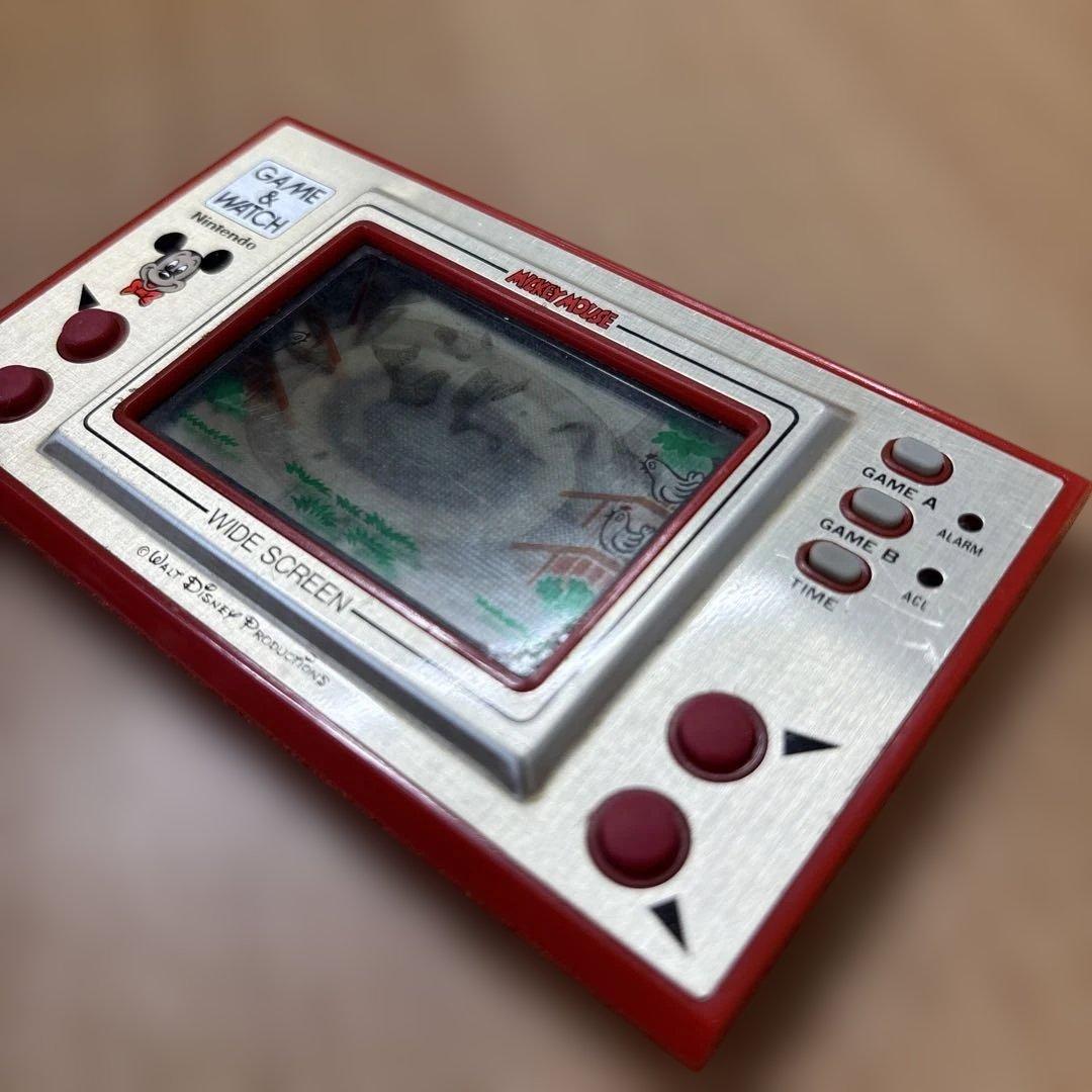 任天堂 ゲーム&ウォッチ ミッキーマウス 鶏の卵取り 昭和レトロ