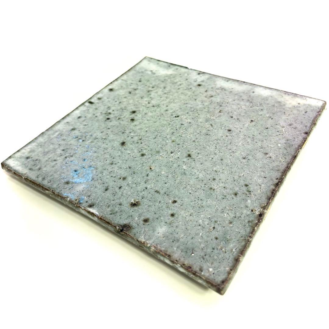 八田亨　白掛tile plate 八田亨 白掛tile plate 長小 11.5cm×19.5cm H1cm ｜ 百福オンライン