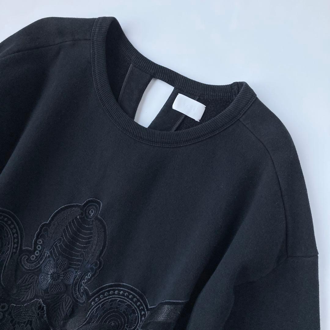 mame kurogouchi レース 刺繍 スウェット マメ toga - メルカリ