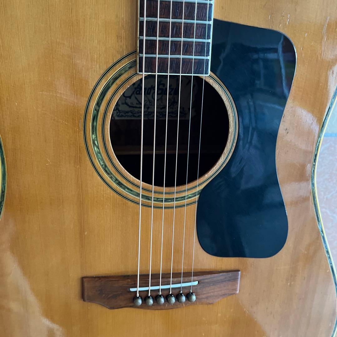 70年代 木曽スズキ ギター ギルドタイプMADE IN JAPAN - メルカリ