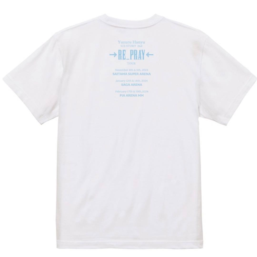 RE_PRAY リプレイ 羽生結弦 グッズ 半袖 Tシャツ白 ホワイト S - メルカリ