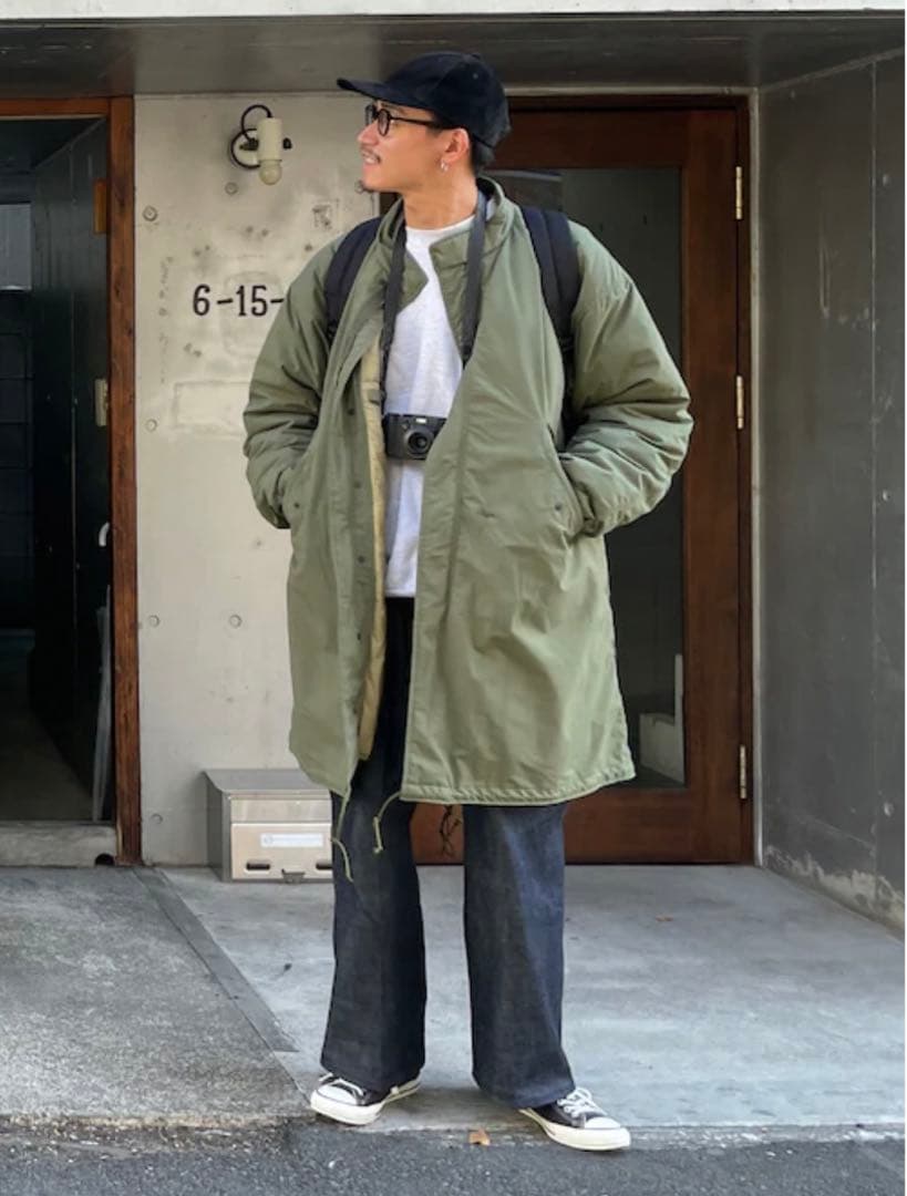 M-65ダウンモッズコート BEAMS PLUS × 小松マテーレ M size - メルカリ