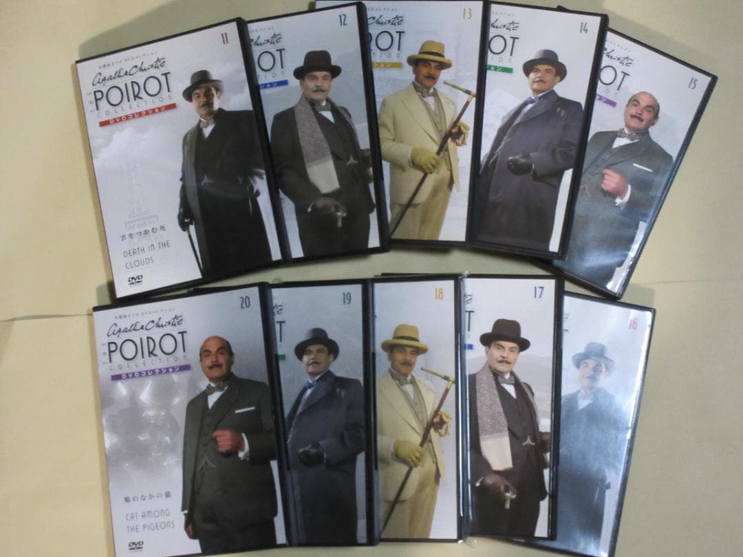 名探偵ポワロ　 全６５巻セット （ＤｅＡＤＯＳＴＩＮＩ　DVDコレクションより）