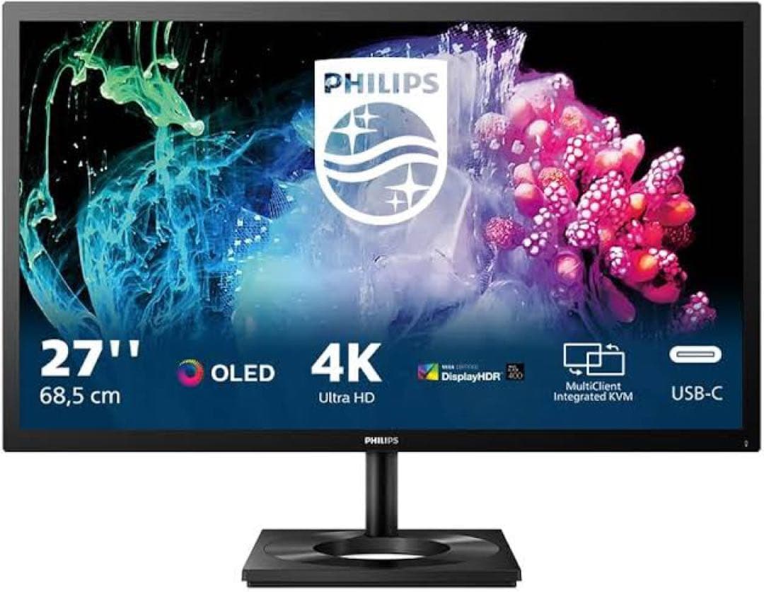 PHILIPS 27E1N8900 4K OLED モニター Monitor 4K OLED monitor 27E1N8900/27 | Philips