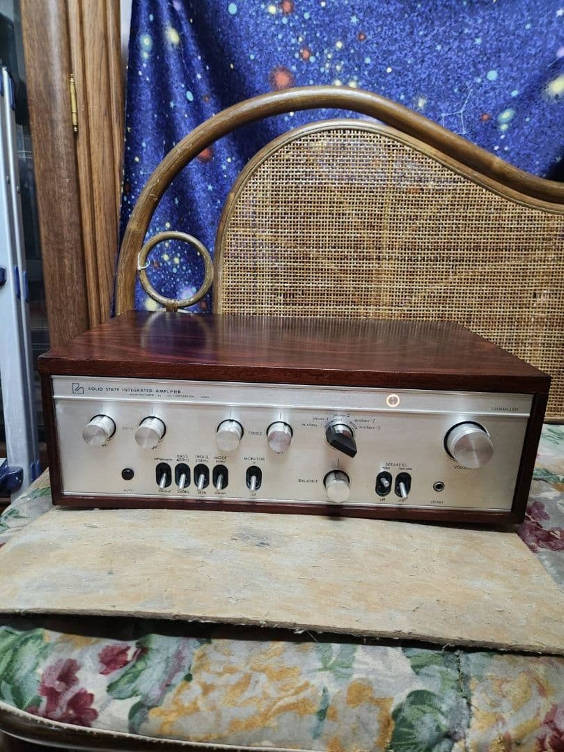レアマジ綺麗！レストア整備極上超美品！LUXMANプリメインアンプSQ