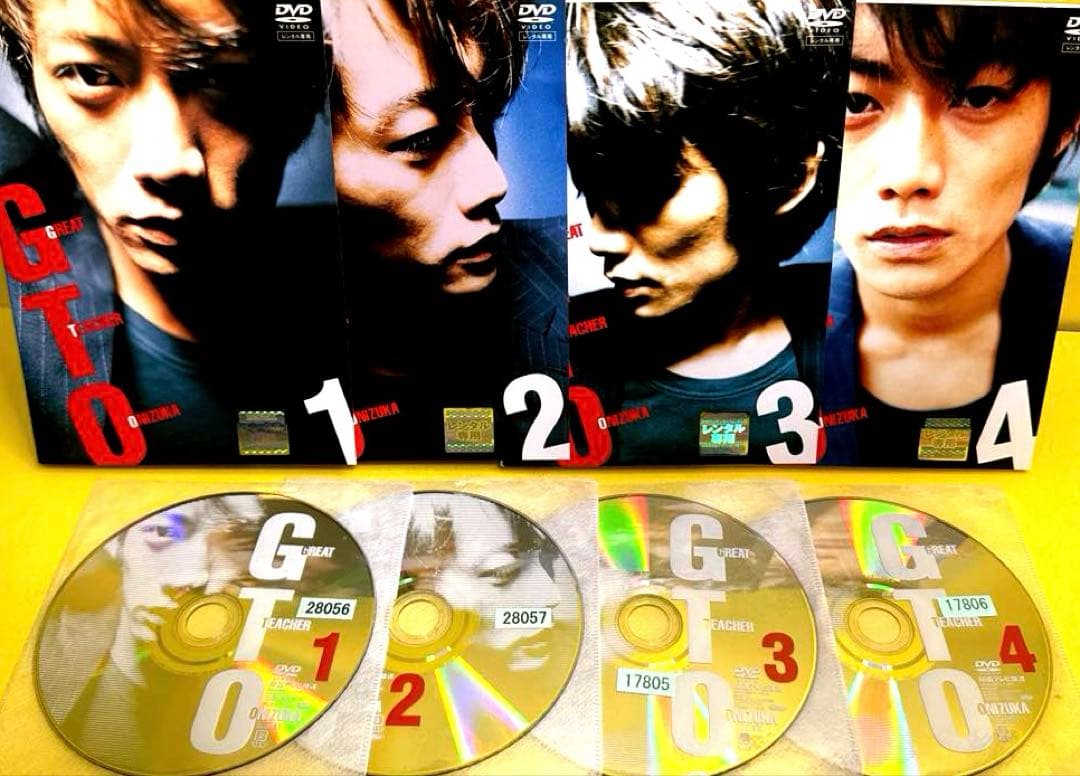 GTO DVD 1〜4巻 ＋SP 全5巻☆反町隆史 / 松嶋菜々子 - メルカリ