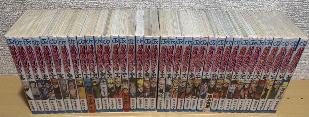 【R466p】《ヤケシミ等有り》NARUTO-ナルト- 全72巻完結全巻セット