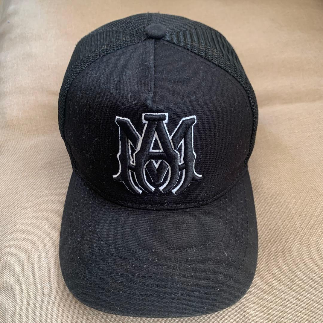 AMIRIメッシュキャップ ブラック - メルカリ