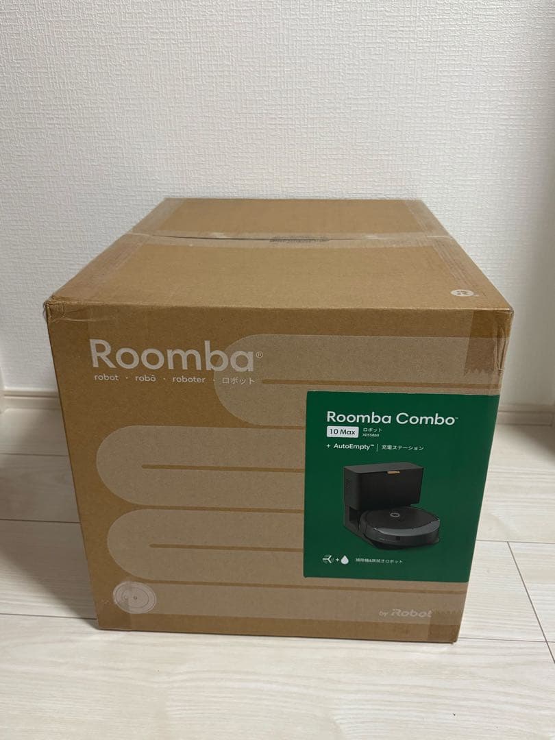 Roomba Combo 10MAX自動掃除機 本体 黒 Roomba Combo® 10 Max Robot + AutoWash Dock | SmartScrub