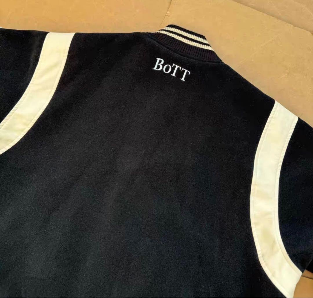 bott teddy varsity jacket ボット スタジャンneetz - メルカリ